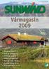 Vårmagasin. Tilbudet gjelder så langt lageret rekker, eller t.o.m. 20. mai 2009 MILJØME R KE T. Med forbehold om trykkfeil eller utsolgt.