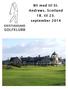 Bli med til St. Andrews, Scotland 18. til 23. september 2014