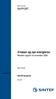 SBF BY A07012 RAPPORT. Vinduer og nye energikrav Revidert rapport fra november 2006. Marit Thyholt. www.sintef.no.