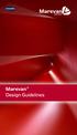 Marevan Design Guidelines