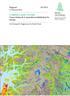 CORINE LAND COVER. Norges bidrag til et samordnet arealdekkekart for Europa. fra Skog og landskap