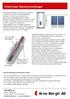 Intelli-heat Vakumrørsolfanger Vakuumrørsolfangerens (Intelli-heat) fordeler: ARNE BERGLI AS Arne Bergli AS