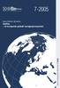 7-2005. Hans Morten Synstnes Galileo et europeisk globalt navigasjonssystem. Sikkerhetspolitisk Bibliotek 7-2005
