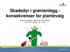 Skadedyr i grøntanlegg - konsekvenser for plantevalg. Anette Sundbye - Bioforsk Plantehelse Grønn Galla (FAGUS) 26.11.2009
