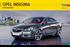 OPEL INSIGNIA. Instruksjonsbok