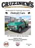 Medlemsblad for Sarpsborgs Amcar klubb. Detroit Cars. Etb, 08-09-1982. 1957 CHEVROLET 4400. Eier: Rune Kultorp