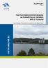 RAPPORT 2015/13. Samfunnsøkonomisk analyse av forbedring av farleden inn til Farsund. Simen Pedersen, Thomas Myhrvold-Hanssen og John Magne Skjelvik