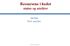 Ressursene i hodet status og utsikter. Jan Raa Prof. emeritus