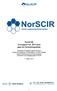 NorSCIR Årsrapport for 2013 med plan for forbedringstiltak
