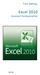 Tore Søfting: Excel 2010 Avansert funksjonalitet