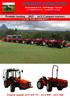 NORDIC TRACTOR. Produkt katalog 2015. AGT Compact tractors. Traktor modell AGT 835 TS - AGT 850 AGT 860