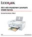 Alt-i-ett-maskinen Lexmark X5400 Series