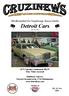 Medlemsblad for Sarpsborgs Amcar klubb. Detroit Cars. Etb, 08-09-1982. 1973 Lincoln Continental Mk IV Eier, Vidar Aaserud
