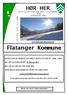 HØR HER NYTT OG NYTTIG FOR OSS I FLATANGER 2012 UTGIVELSE 200. Å P E N www.flatanger.kommune.no