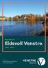 Program for: Eidsvoll Venstre.