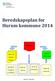 Beredskapsplan for Hurum kommune 2014