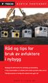 Råd og tips for bruk av avfuktere i nybygg