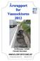 Årsrapport for Vannsektoren 2012