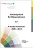 Alkoholpolitisk Bevillingsreglement. for. Gausdal kommune 2008 2012