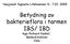 Betydning av bakterieflora i tarmen IBS/ IBD