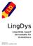 LingDys. Lingvistisk basert skrivestøtte for dyslektikere