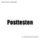Metoderapport til Skup 2006: Posttesten. Av Anders Horntvedt, Nationen