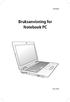 NW4806. Bruksanvisning for Notebook PC