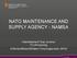 NATO MAINTENANCE AND SUPPLY AGENCY - NAMSA