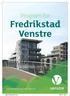 Program for. Fredrikstad Venstre. for perioden 2011-2015. www.fredrikstad.venstre.no. Program Fredrikstad 2011.indd 1 10.08.