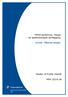 MRSA-spredning i Norge en epidemiologisk kartlegging. Arnold Måsøval-Jensen. Master of Public Health MPH 2014:34