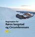 Regionplan for. Røros bergstad og Circumferensen