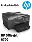 Brukerhåndbok HP Oﬃcejet 6700
