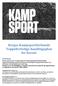 Norges Kampsportforbunds Toppidrettslige handlingsplan for Karate