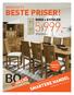 5.999,- BESTE PRISER! SMARTERE HANDEL BORD + 8 STOLER MARKEDETS WWW.BO-BILLIG.NO INGEN FORDYRENDE MELLOMLEDD BEGRENSET ANTALL!