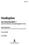 Studieplan. Spesialpedagogikk 1. Generell innføring i spesialpedagogiske emner. Videreutdanning. 30 sp, heltid 2014 HØST. dmmh.no