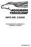 INFO NR. 3/2008. Informasjonsavis for medlemmer av Kongsberg Travselskap