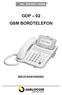 GDP 02 GSM BORDTELEFON