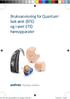 Bruksanvisning for Quantum bak-øret (BTE) høreapparater. 029-5859-10b_QuantumBTE-ITE_combgd_NOR.indd 1 21.09.2012 11:49:05