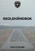 SKOLEHÅNDBOK SOLA FLYKLUBB. Foto: Anders Presterud