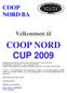 Velkommen til COOP NORD CUP 2009