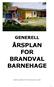 GENERELL ÅRSPLAN FOR BRANDVAL BARNEHAGE