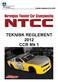 Teknisk reglement 01-01-2012. TEKNISK REGLEMENT 2012 CCR Mk 1