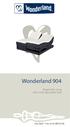 Wonderland 904. Regulerbar seng Electrical adjustable bed. my bed - my wonderland