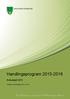 Handlingsprogram 2015-2018