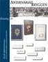 Katalog 44. Norsk skjønnlitteratur. En liten rekke førsteutgaver og dedikasjonseksemplarer