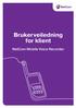 Brukerveiledning for klient. NetCom Mobile Voice Recorder