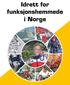 Idrett for funksjonshemmede i Norge