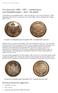2 kr sølvmynt 1906 / 1907 markering av unionsoppløsningen stort / lite skjold
