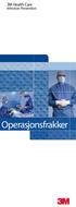 3M Health Care. Infection Prevention. Operasjonsfrakker