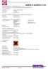 Sikkerhetsdatablad. Sikkerhetsdatablad HEMPEL'S SHAMPOO 67284. AVSNITT 1: Identifikasjon av stoffet/stoffblandingen og selskapet/foretaket